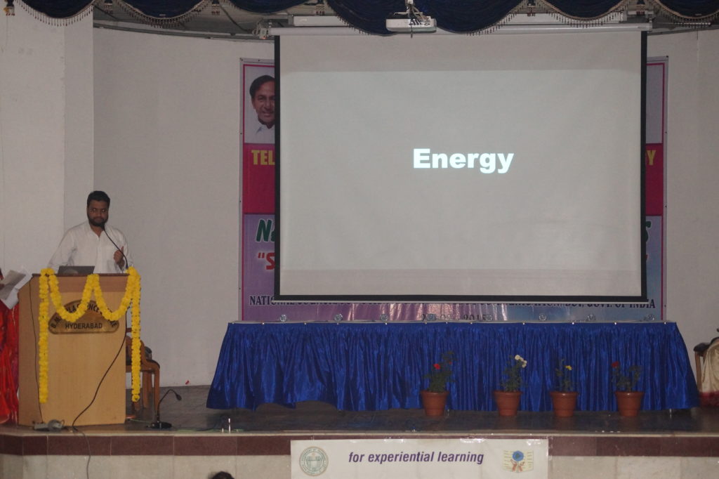 Jawwad Patel at Birla Science Center on National Science Day 2018