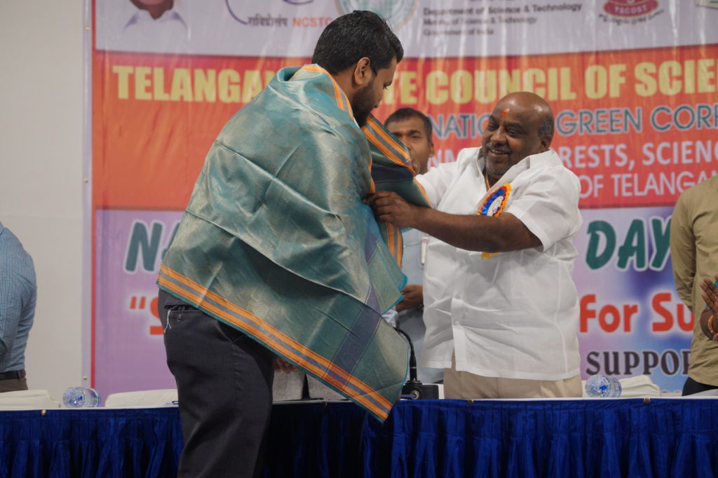 Jawwad Patel at Birla Science Center on National Science Day 2018