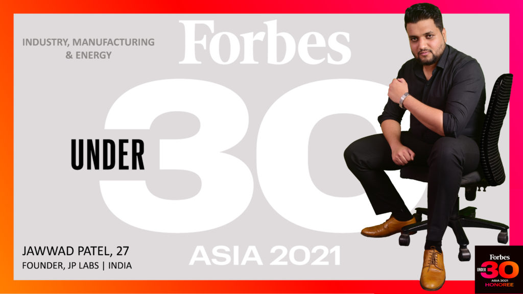 Forbes 30 Under 30 Asia Jawwad Patel