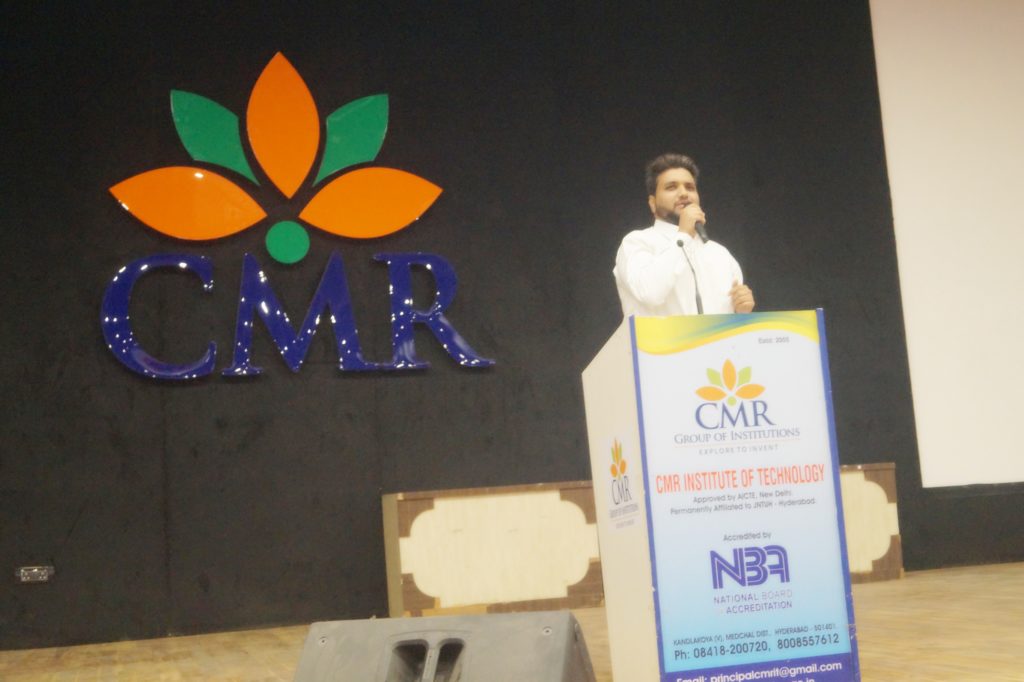 Jawwad Patel at CMR Institute