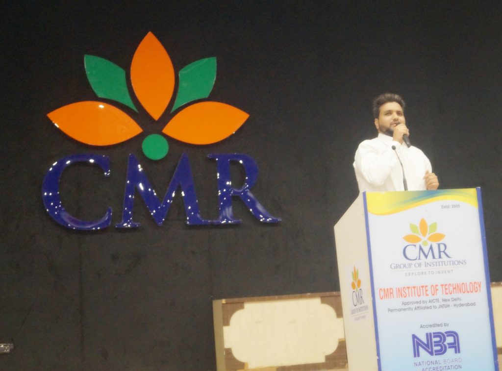 Jawwad Patel at CMR Institute