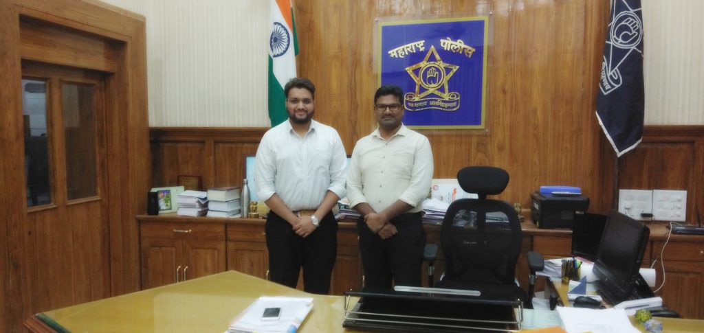 with Our Superintendent Of Police, Akola