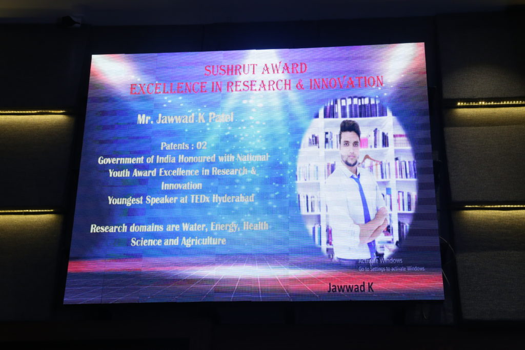 Jawwad Patel at iERP Award Ceremony