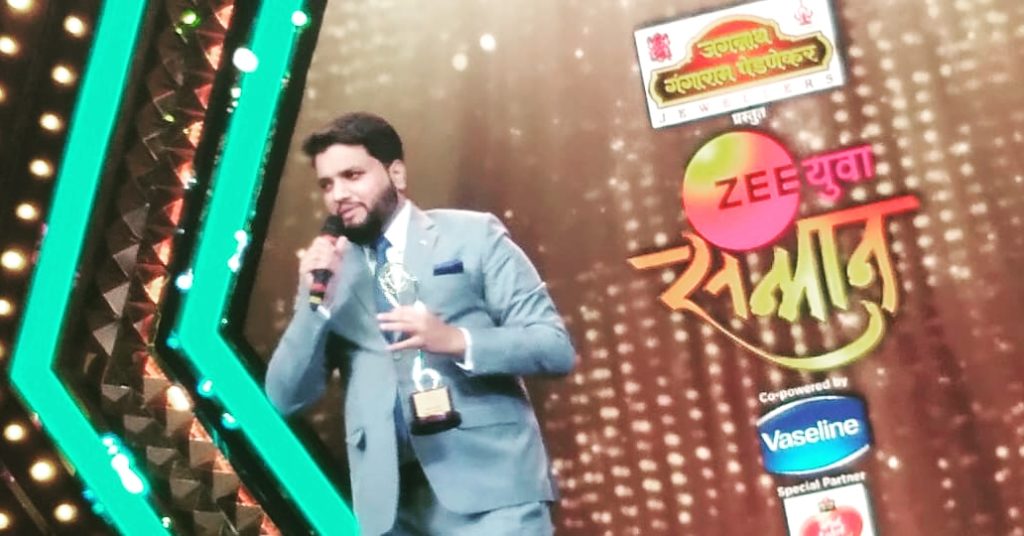 Zee Yuva Sanman 2018 - Jawwad Patel