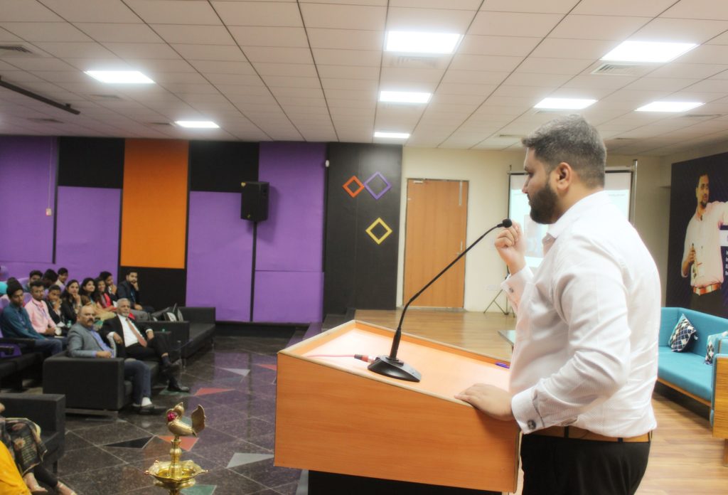 Igniting minds lecture series at Jagran Lakecity University Bhopal